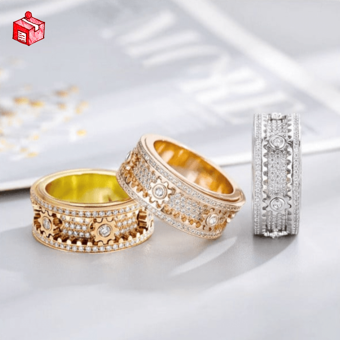 HypnoRing - Magischer Beweglicher Fidget Finger Ring
