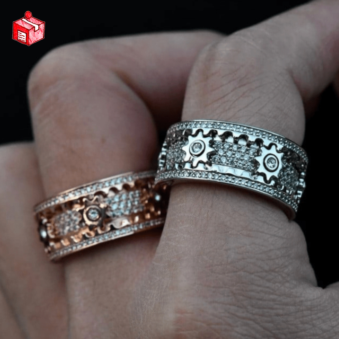 HypnoRing - Magischer Beweglicher Fidget Finger Ring