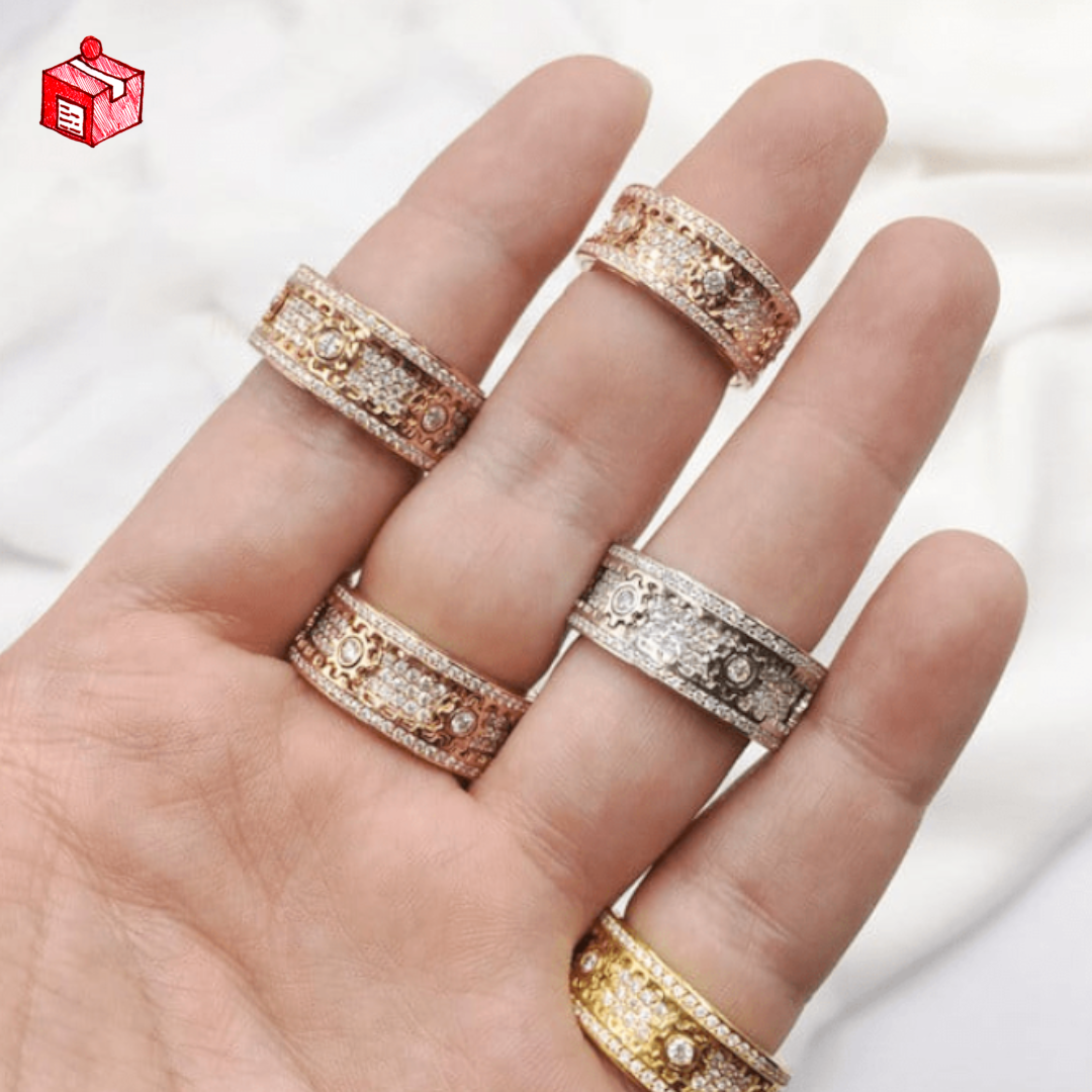 HypnoRing - Magischer Beweglicher Fidget Finger Ring