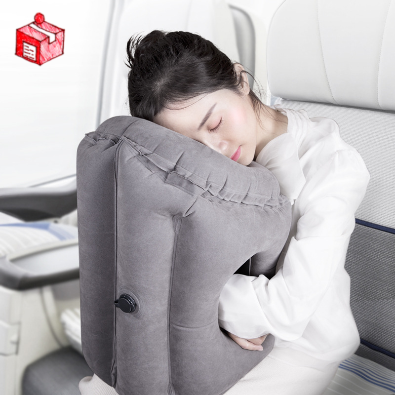 NapJet - Innovatives, aufblasbares Reisekissen