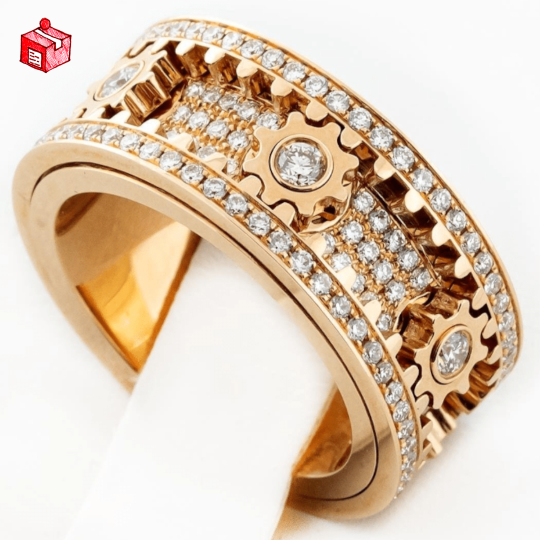 HypnoRing - Magischer Beweglicher Fidget Finger Ring