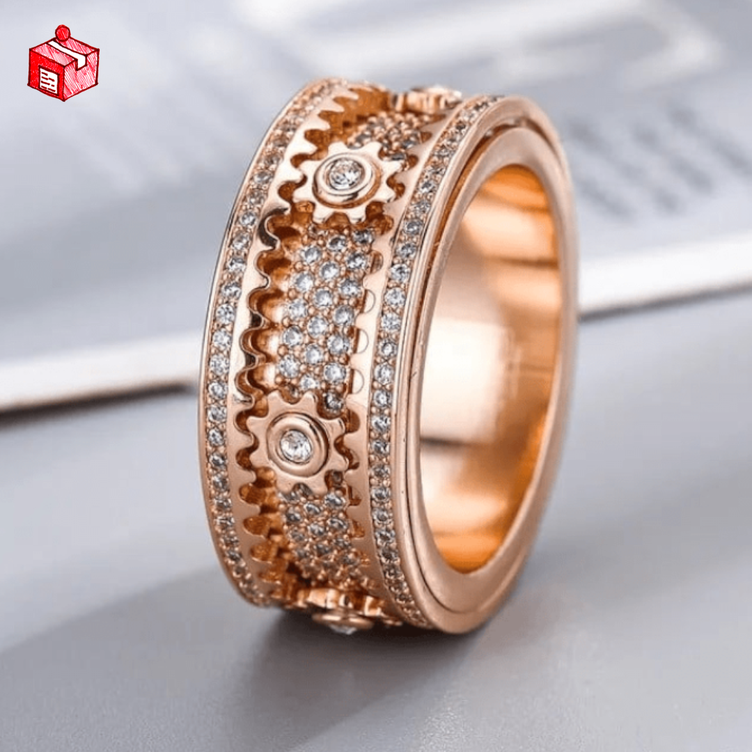 HypnoRing™ - Magischer Beweglicher Fidget Finger Ring