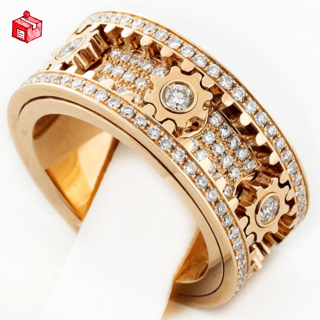 HypnoRing™ - Magischer Beweglicher Fidget Finger Ring